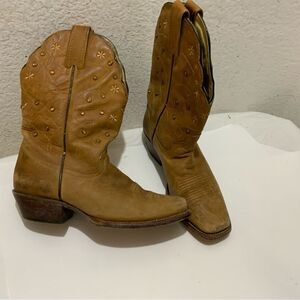Rudel  cowboy embroidered jeweled accents western boots 6E